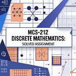 mcs 212 solved assignment